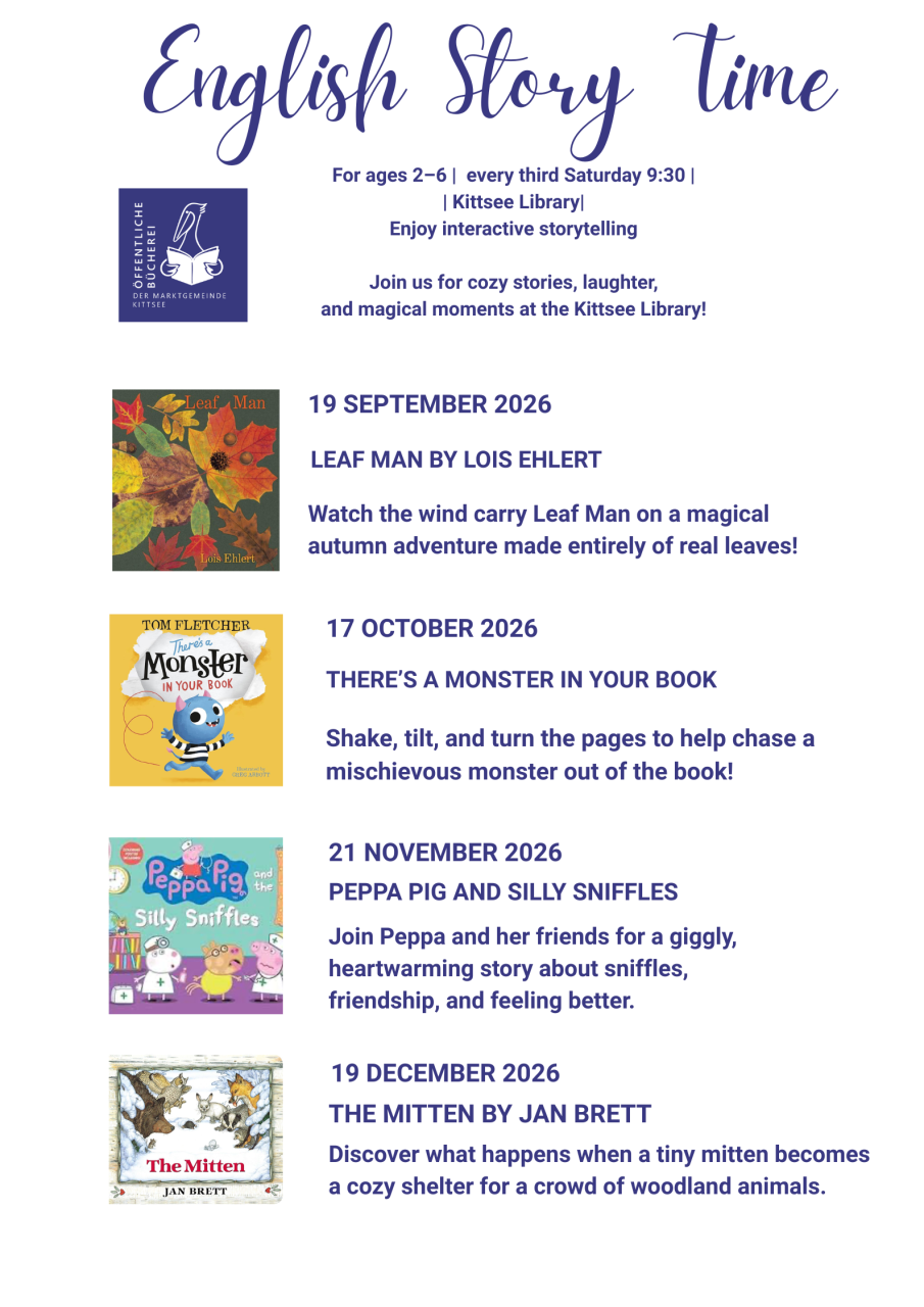 English Story Time Herbst 2026