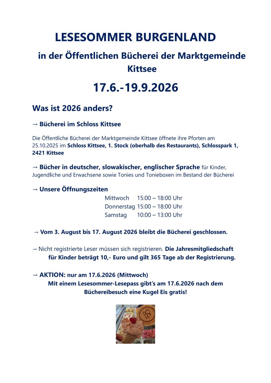 Lesesommer Volksschule 2