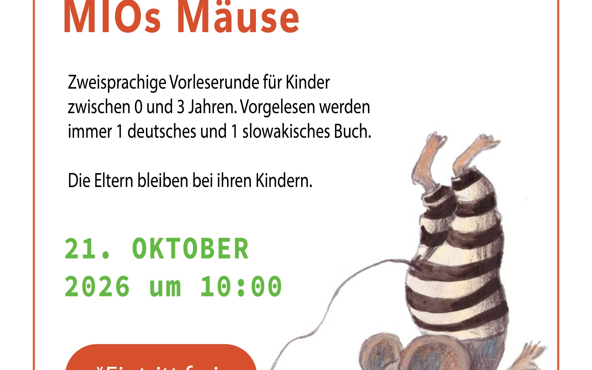 BUCHSTART MIOs Mäuse