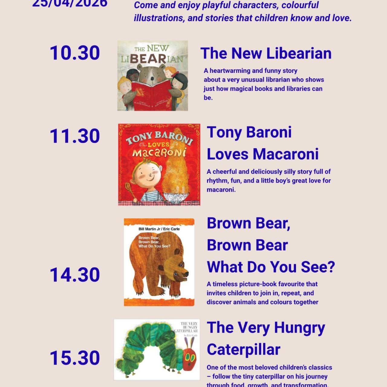 English Story Time Day